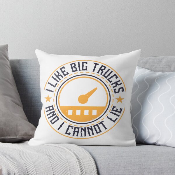 Item preview, I Like Big Trucks and I Cannot Lie Funny Truck Lover Quote Design designed and sold by eliasmaroki.