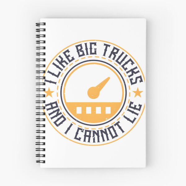 Item preview, I Like Big Trucks and I Cannot Lie Funny Truck Lover Quote Design designed and sold by eliasmaroki.