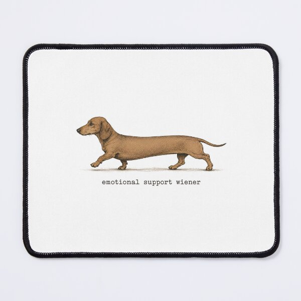 Item preview, Emotional Support Wiener designed and sold by Animavera.