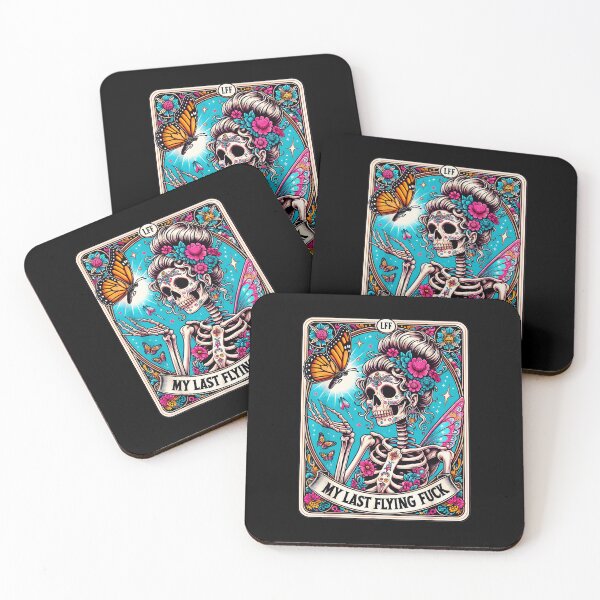 Item preview, Gardener Tarot My Last Flying Sayings Skeleton Tarot Card designed and sold by sonlehuyak.