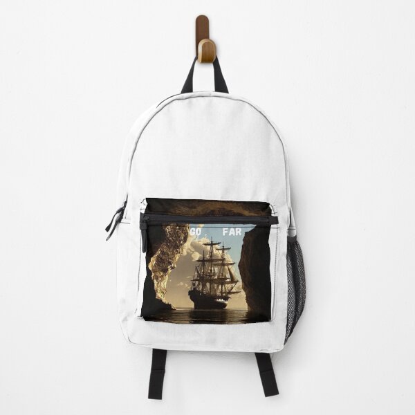 Item preview, Go Far Sailing Ship Voyage - Vintage Pirate Cave Adventure designed and sold by Farahsalama.