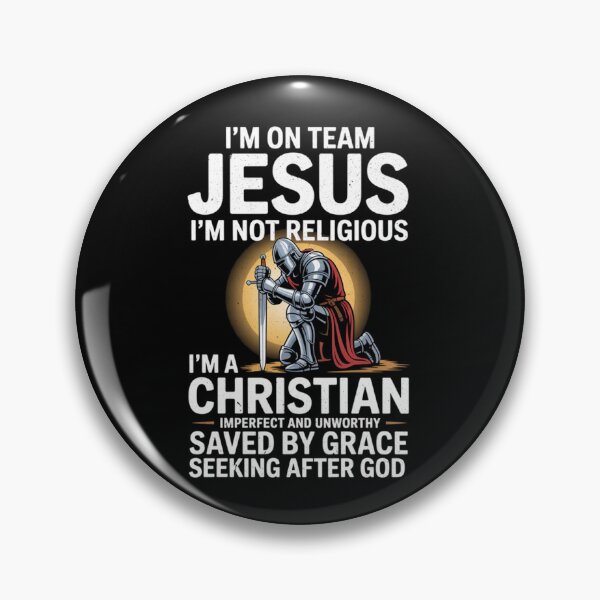 Item preview, I'm on Team Jesus I'm Not Religious designed and sold by ALICIAxGONZALEZ.