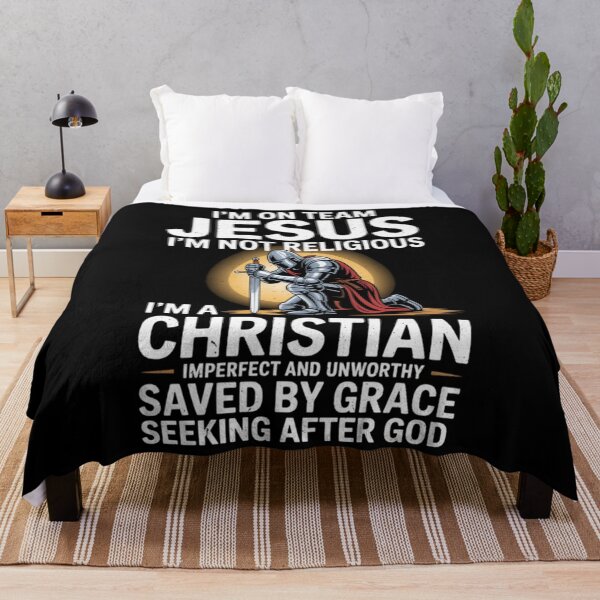 Item preview, I'm on Team Jesus I'm Not Religious designed and sold by ALICIAxGONZALEZ.