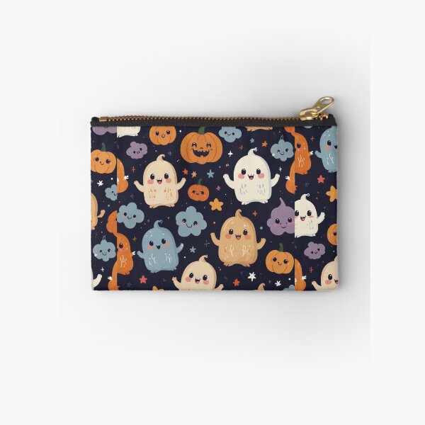 Item preview, Halloween Sticker Sheet Pattern | Black Cats, Ghosts, Pumpkins & Bats | Cute Spooky Icon Print designed and sold by Shiwwa.