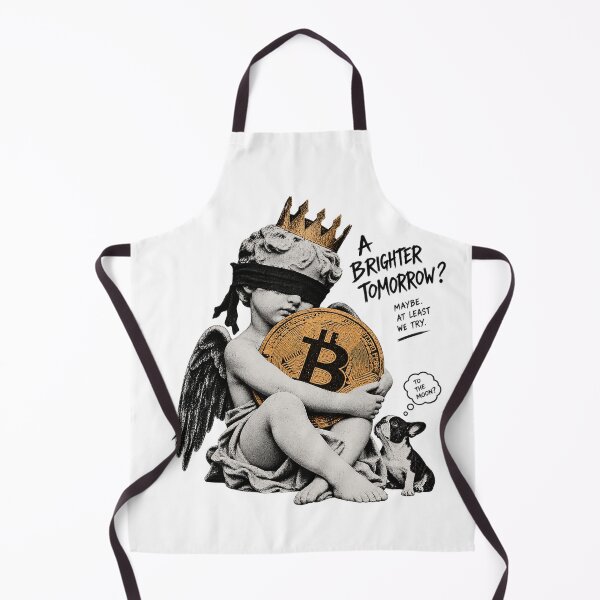 Item preview, A Brighter Tomorrow Blindfolded Angel Bitcoin Crypto Classical Art designed and sold by zzz888.