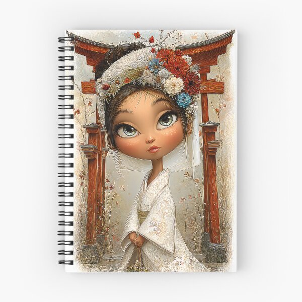 Item preview, Beautiful Japanese Girl in Traditional Kimono Style designed and sold by Artessie.