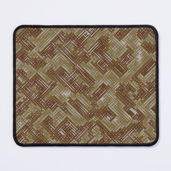 Item preview, Desert Camouflage Digital Lines Camo Patterns in Green, Brown and Sand designed and sold by ShopieHome.