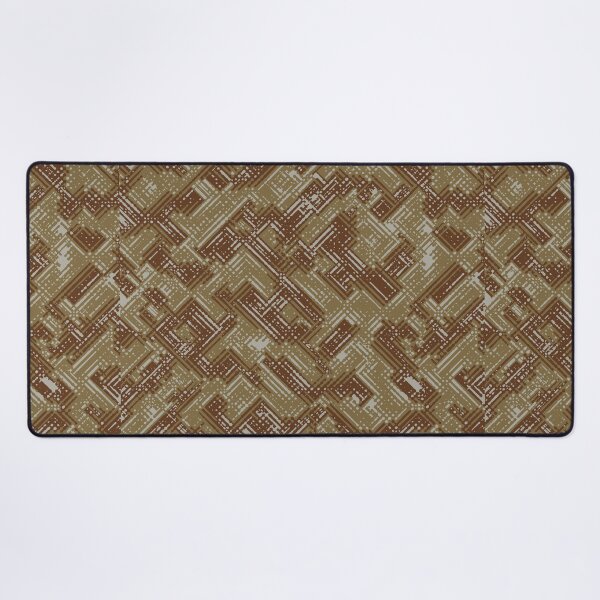 Item preview, Desert Camouflage Digital Lines Camo Patterns in Green, Brown and Sand designed and sold by ShopieHome.