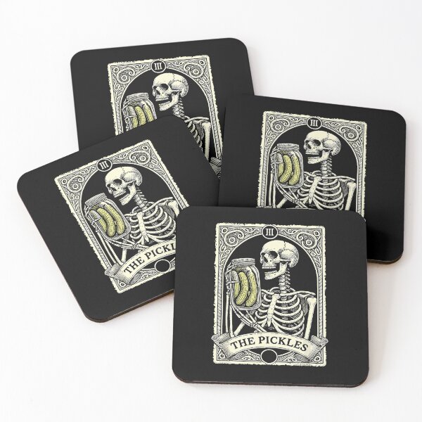 Item preview, Gardener Tarot Pickles Tarot Card Skeleton Canning Season designed and sold by sonlehuyak.