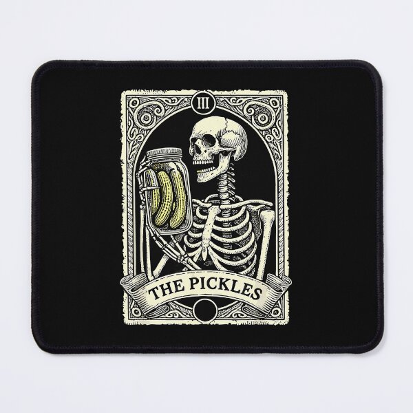 Item preview, Gardener Tarot Pickles Tarot Card Skeleton Canning Season designed and sold by sonlehuyak.