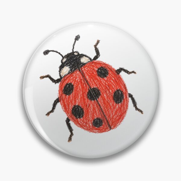 Item preview, Seven-spotted ladybug designed and sold by JOANNASKAH.