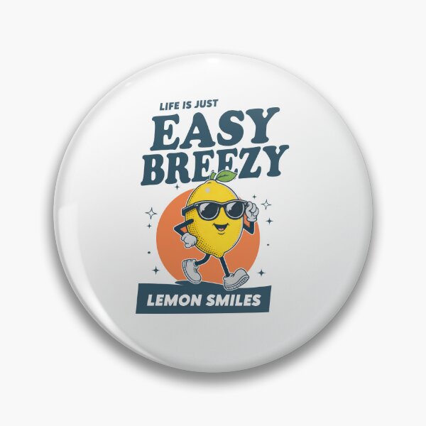 Item preview, Life Is Just Easy Breezy Lemon Smiles designed and sold by CharmiA Fox.