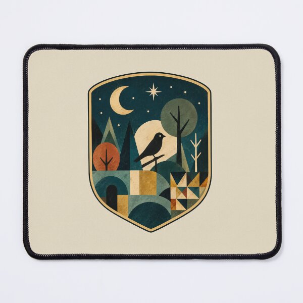 Item preview, Midnight Forest – Bird designed and sold by mellow-koko.
