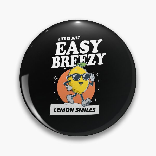 Item preview, Life Is Just Easy Breezy Lemon Smiles designed and sold by CharmiA Fox.
