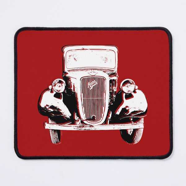 Item preview, Austin Seven Ruby vintage British classic car black-white split designed and sold by soitwouldseem.