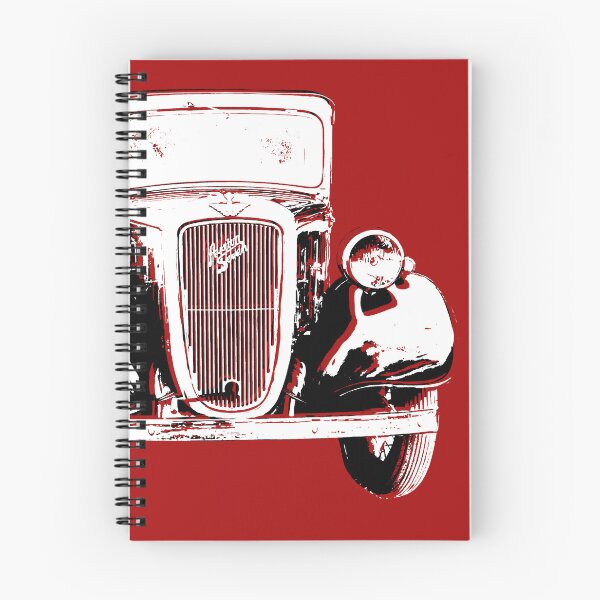 Item preview, Austin Seven Ruby vintage British classic car black-white split designed and sold by soitwouldseem.