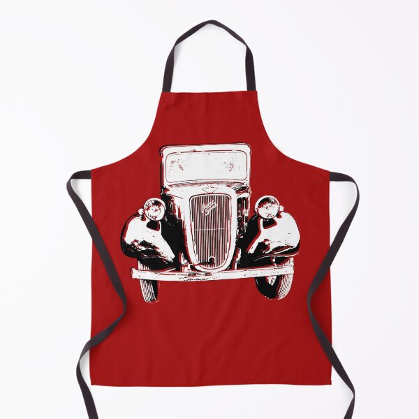 Item preview, Austin Seven Ruby vintage British classic car black-white split designed and sold by soitwouldseem.