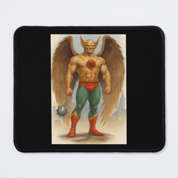 Item preview, Winged Superhero Holding Spiked Mace Stance designed and sold by Perdunegatax.