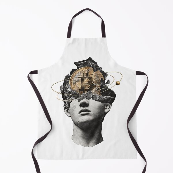 Item preview, Bitcoin Mind Cosmic Classical Statue Celestial Orbit Art designed and sold by zzz888.