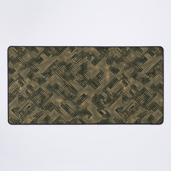 Item preview, Military Camouflage Digital Lines Camo Patterns in Green, Beige and Black designed and sold by ShopieHome.