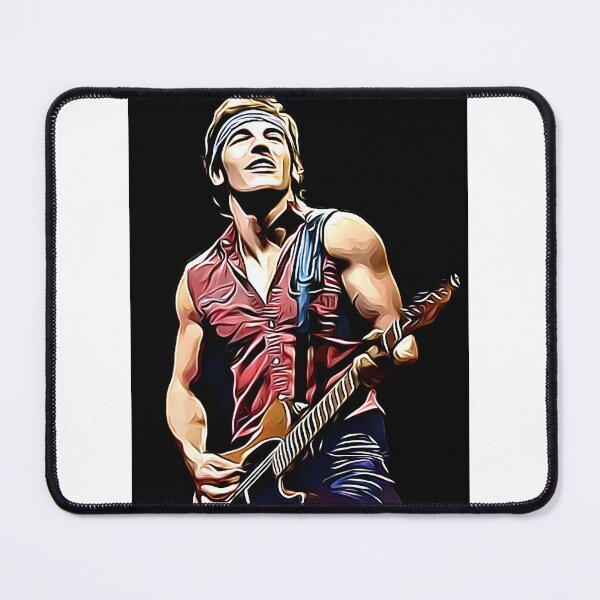Item preview, Bruce Springsteen Inspired Rock Music Vintage Style Design designed and sold by Black4rrow.
