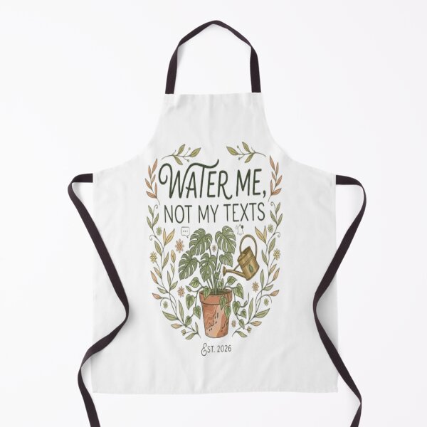 Item preview, Water Me Not My Texts Funny Plant Lover Houseplant Gift designed and sold by ArtsyElegance4U ⭐⭐⭐⭐⭐.