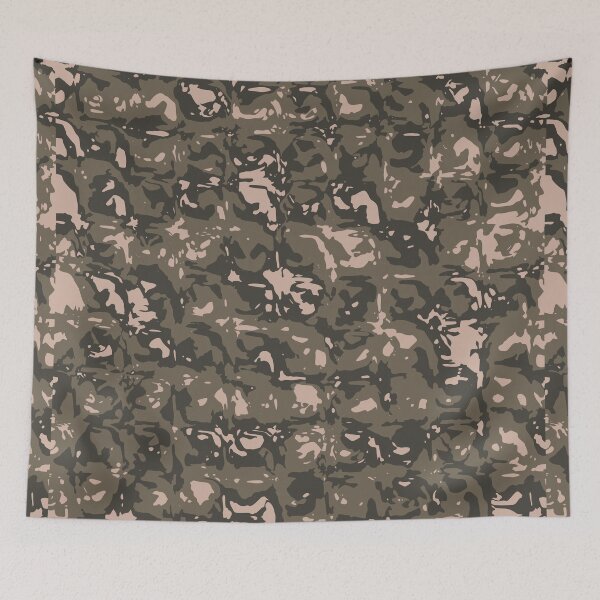 Artikelvorschau, Army Camo Glasblöcke mit Tarnmustern in Grün, Grau und Schwarz entworfen und verkauft von ShopieHome.