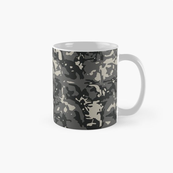 Item preview, Gray Camo Glass Blocks Camouflage Patterns in Grey Shades and Black designed and sold by ShopieHome.