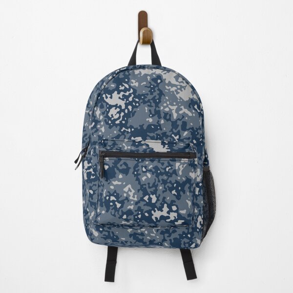 Item preview, Winter Camouflage Digital Sponge Camo Patterns in Blue Shades designed and sold by ShopieHome.
