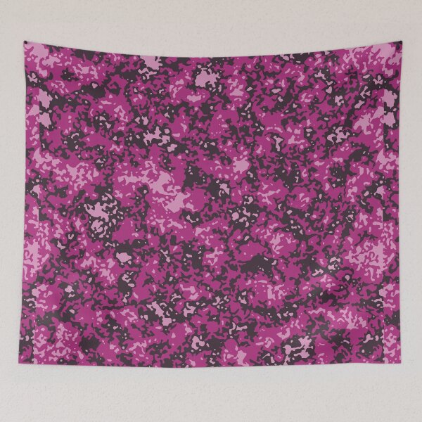 Item preview, Pink Camouflage Digital Sponge Camo Patterns in Pink and Purple Shades designed and sold by ShopieHome.