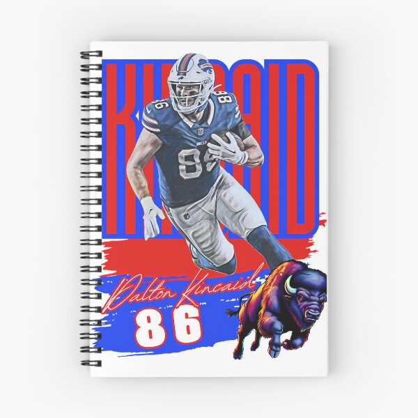 Item preview, Football Tight End Running Alongside Charging Bison designed and sold by Perdunegatax.