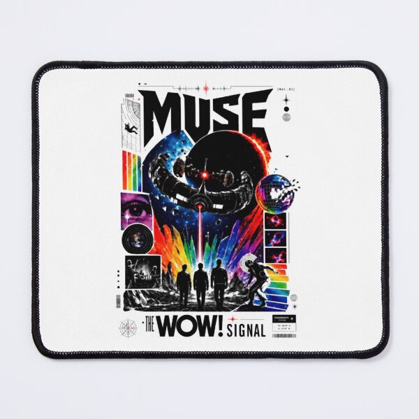 Item preview, Muse The WOW Signal Music Tour 2026 Alternative Rock designed and sold by BauhausVertical.