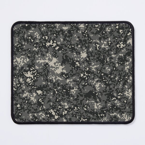 Item preview, Gray Camouflage Digital Sponge Camo Patterns in Grey Shades and Black designed and sold by ShopieHome.