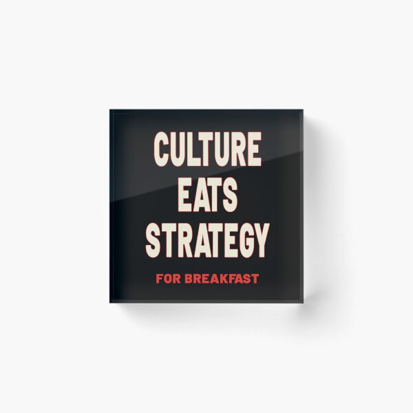 Item preview, Culture Eats Strategy For Breakfast designed and sold by bettercolors.