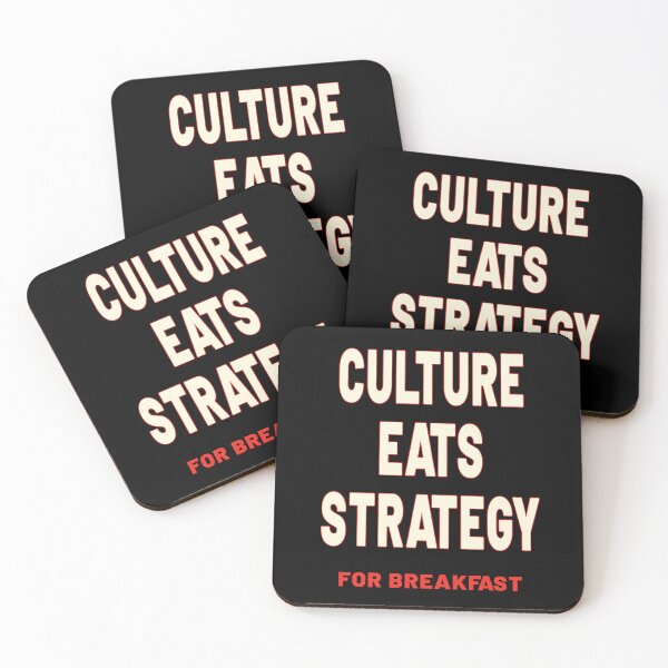 Item preview, Culture Eats Strategy For Breakfast designed and sold by bettercolors.