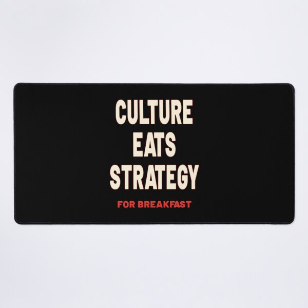 Item preview, Culture Eats Strategy For Breakfast designed and sold by bettercolors.