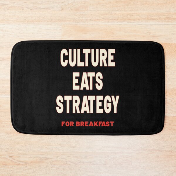 Item preview, Culture Eats Strategy For Breakfast designed and sold by bettercolors.
