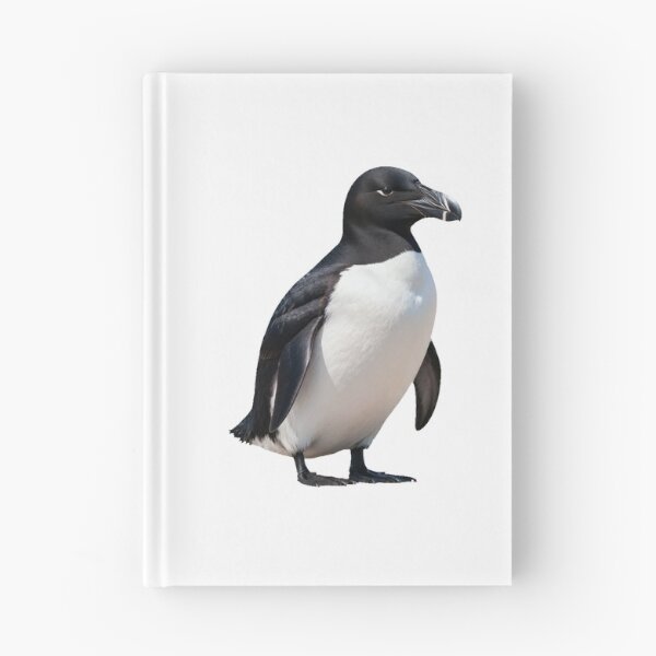 Item preview, Great Auk – Extinct Flightless Seabird Portrait designed and sold by Helt-enkelt.