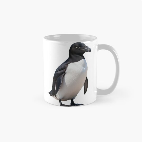 Item preview, Great Auk – Extinct Flightless Seabird Portrait designed and sold by Helt-enkelt.
