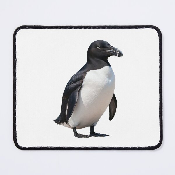 Item preview, Great Auk – Extinct Flightless Seabird Portrait designed and sold by Helt-enkelt.