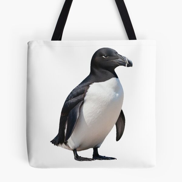 Item preview, Great Auk – Extinct Flightless Seabird Portrait designed and sold by Helt-enkelt.