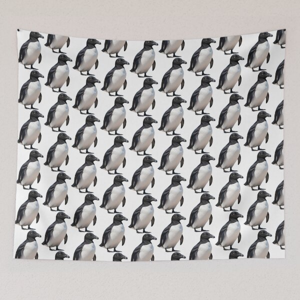 Item preview, Great Auk – Extinct Flightless Seabird Portrait designed and sold by Helt-enkelt.