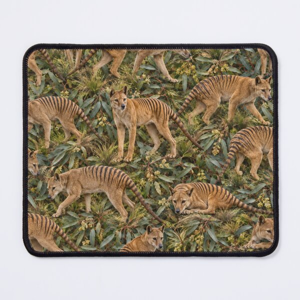 Item preview, Thylacine Tasmanian Tiger Pattern designed and sold by Helt-enkelt.