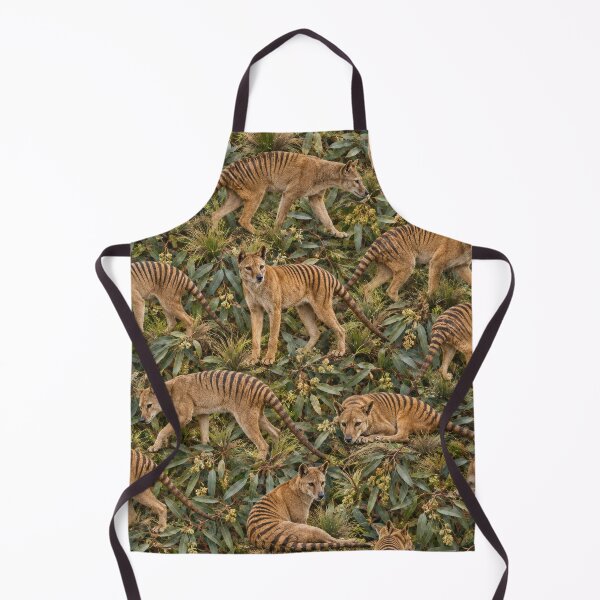 Item preview, Thylacine Tasmanian Tiger Pattern designed and sold by Helt-enkelt.