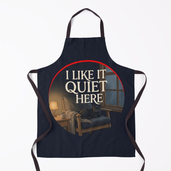 Item preview, I Like It Quiet Here designed and sold by QuietNovaShop.