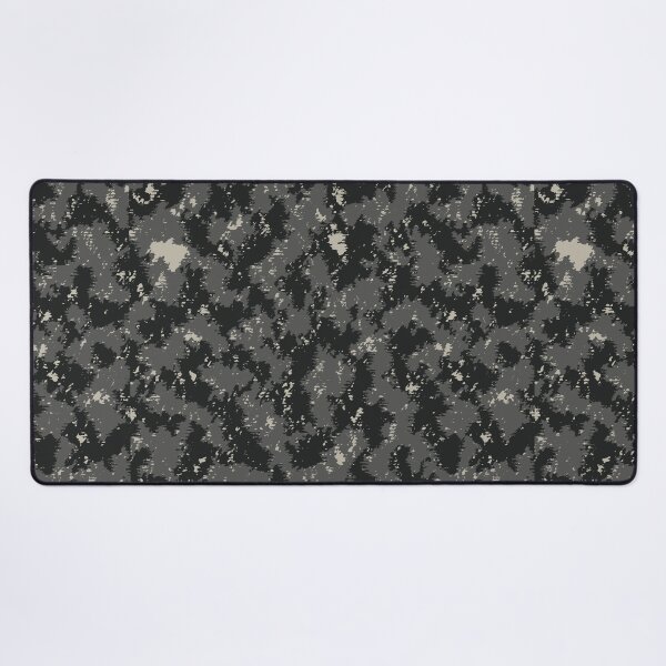 Item preview, Gray Camo Rough Pastels Camouflage Patterns in Grey Shades and Black designed and sold by ShopieHome.