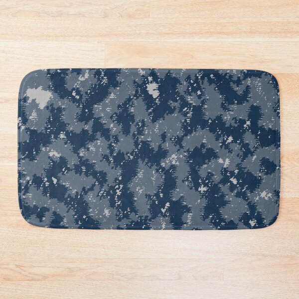 Item preview, Winter Camo Rough Pastels Camouflage Patterns in Blue Shades designed and sold by ShopieHome.
