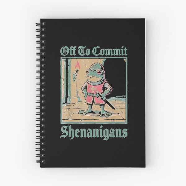 Item preview, Off to Commit Shenanigans Frog designed and sold by LakenDraphil.