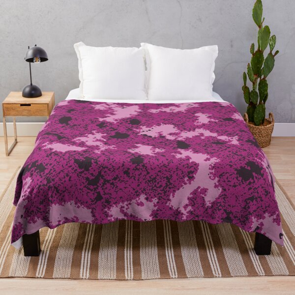 Item preview, Pink Camo Poster Edges Camouflage Patterns in Pink and Purple Shades designed and sold by ShopieHome.