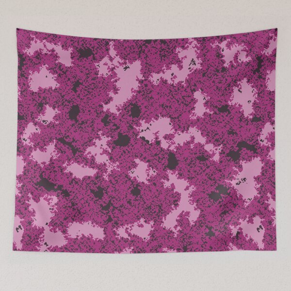 Item preview, Pink Camo Poster Edges Camouflage Patterns in Pink and Purple Shades designed and sold by ShopieHome.